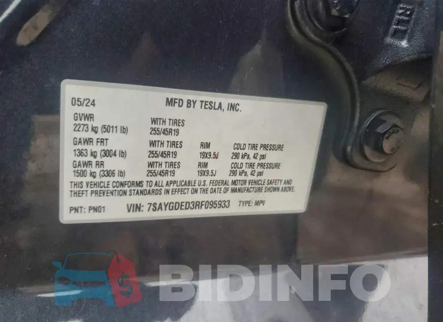 7SAYGDED3RF095933 Photo# 12