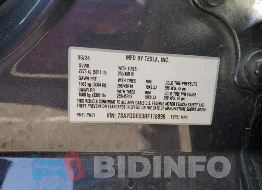 7SAYGDED3RF118899 Photo# 14