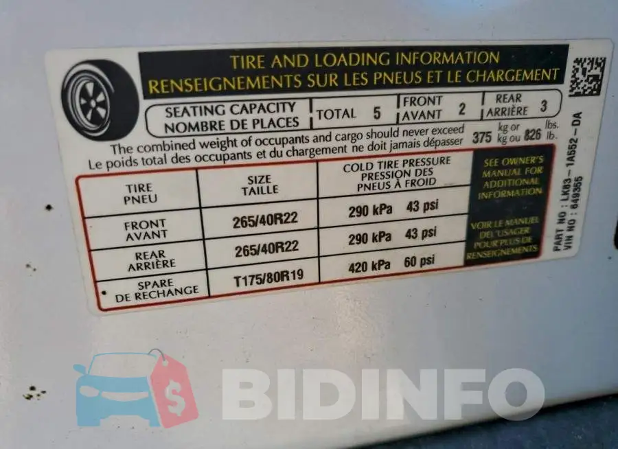 SADCP2FX9LA649355 Photo# 12