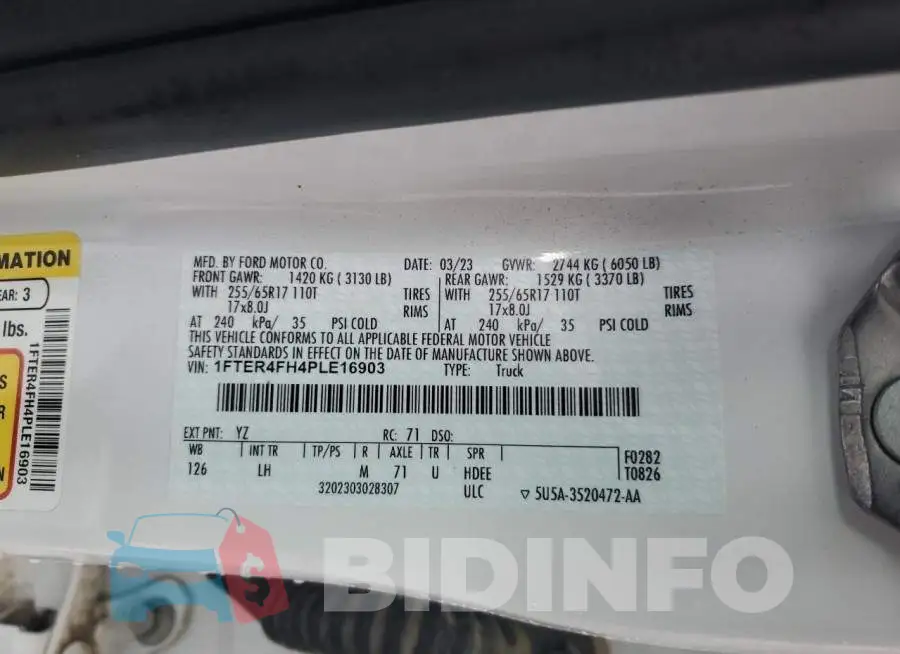 1FTER4FH4PLE16903 Photo# 12