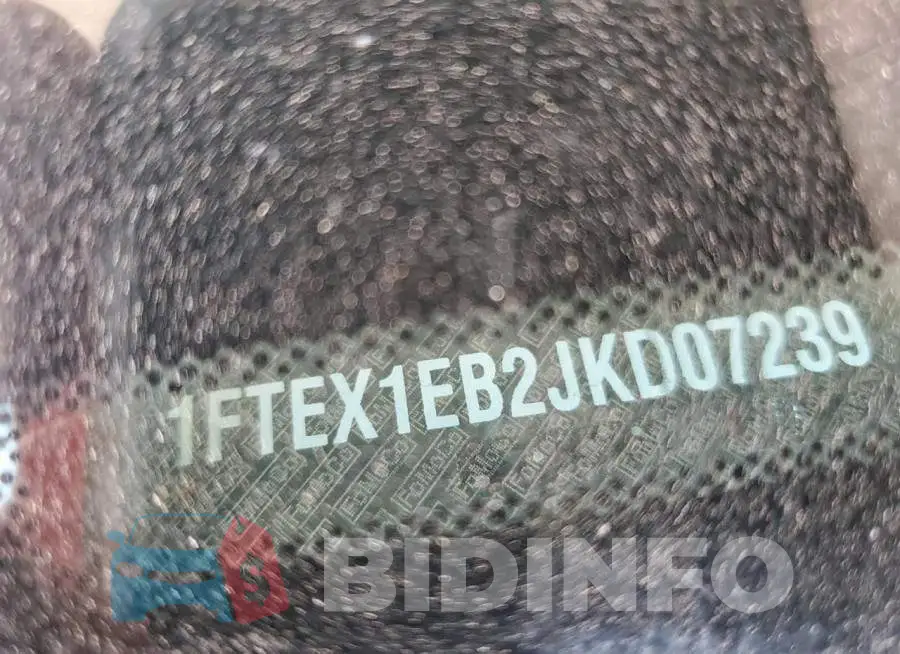 1FTEX1EB2JKD07239 Photo# 12