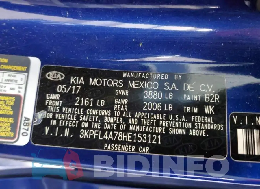 3KPFL4A78HE153121 Photo# 12