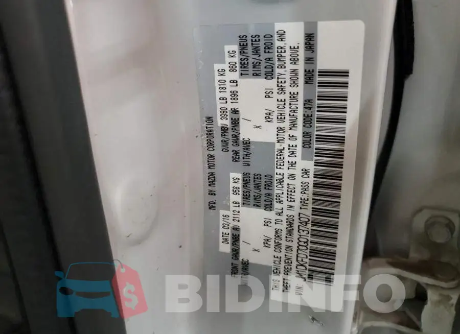 JM1DKFD70G0137407 Photo# 12