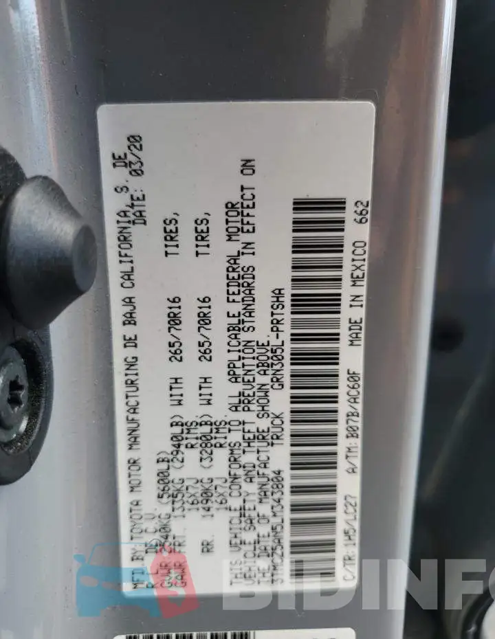 3TMCZ5AN5LM343804 Photo# 12