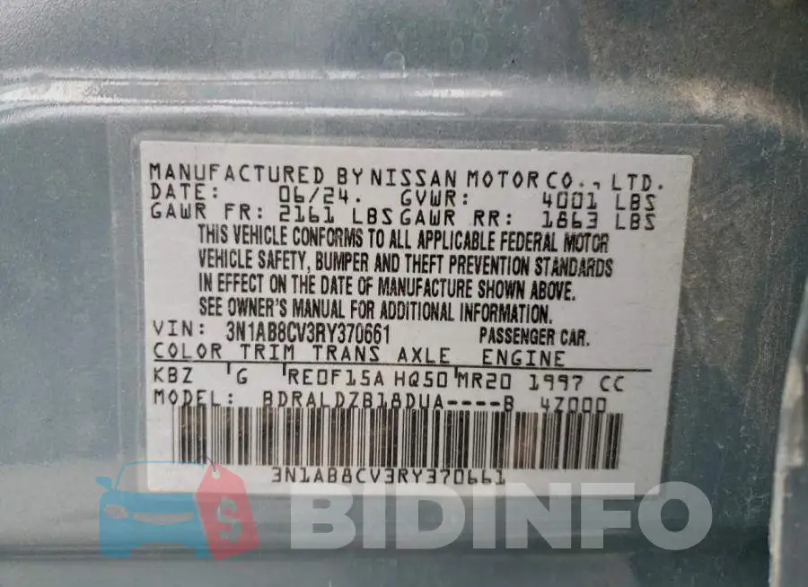 3N1AB8CV3RY370661 Photo# 13