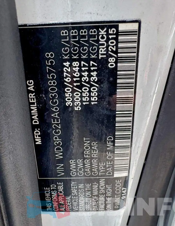 WD3PG2EA6G3085758 Photo# 13