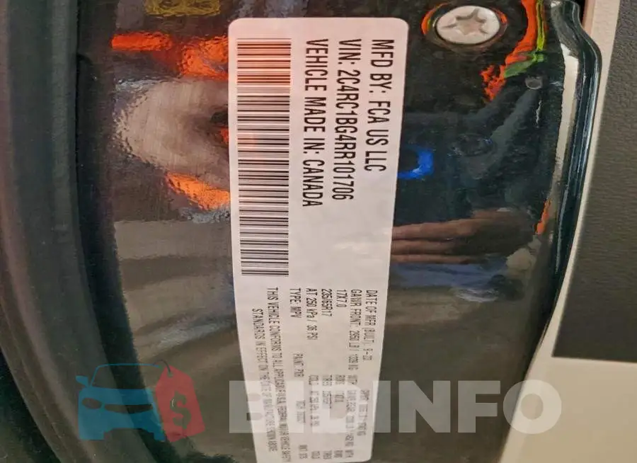 2C4RC1BG4RR101706 Photo# 14