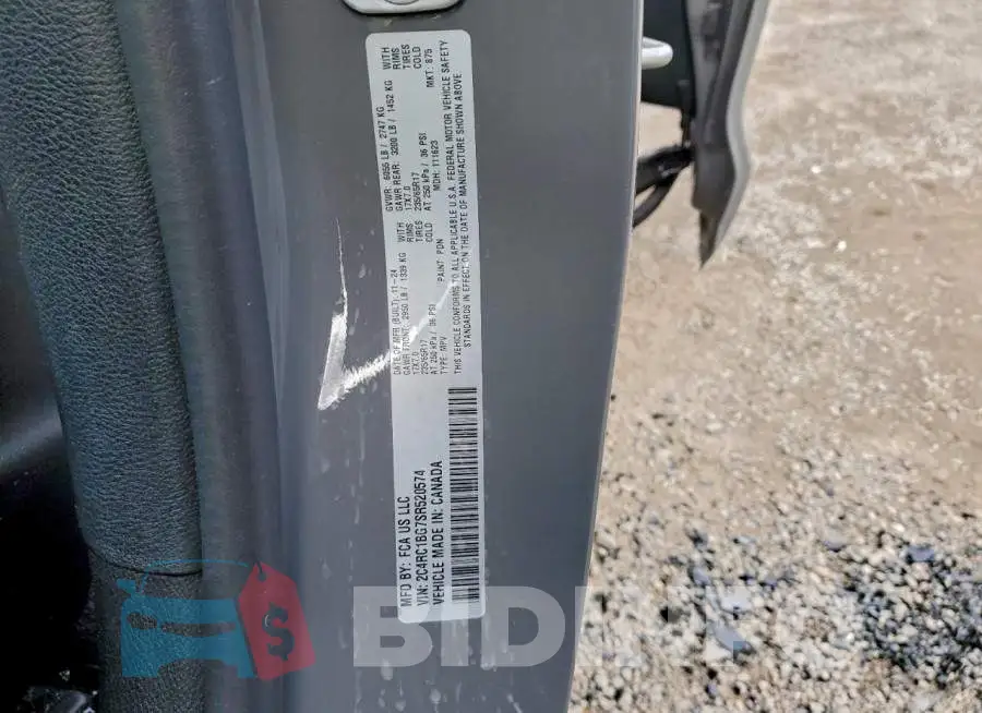 2C4RC1BG7SR520574 Photo# 13