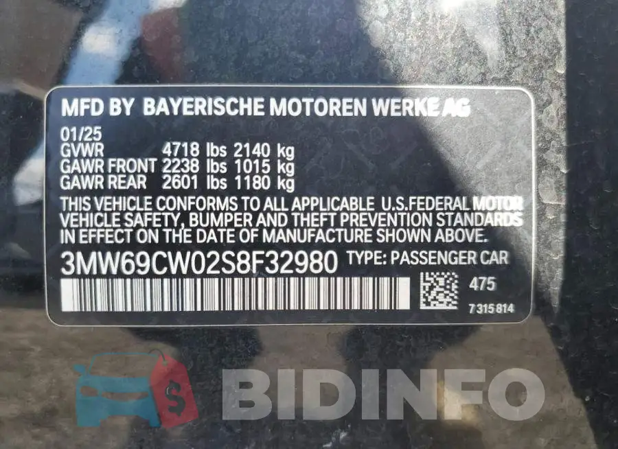 3MW69CW02S8F32980 Photo# 12