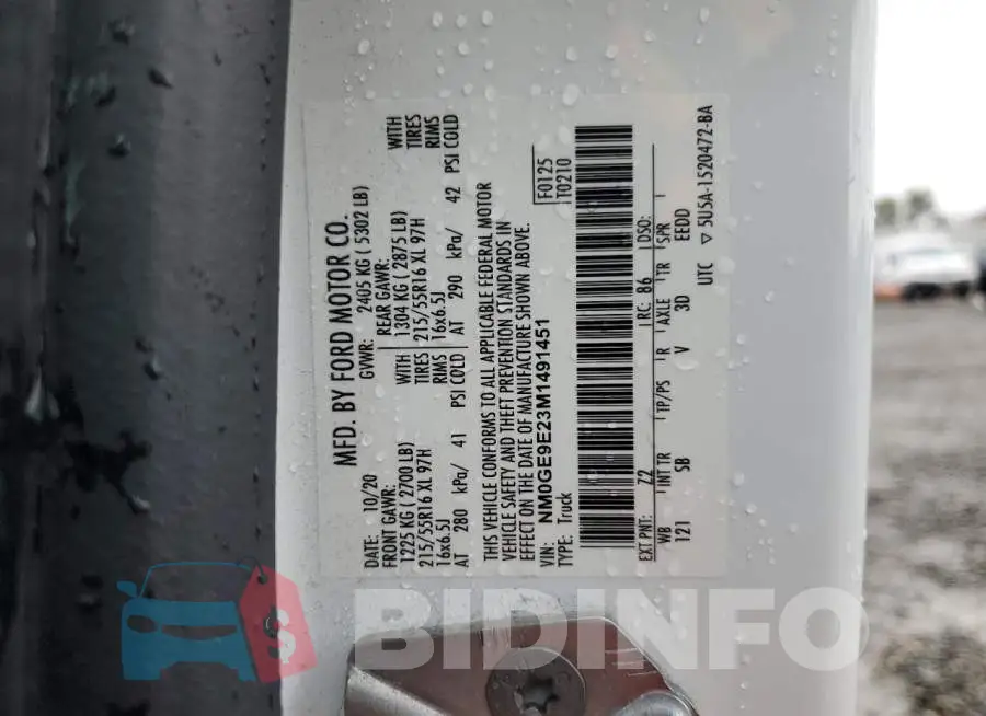 NM0GE9E23M1491451 Photo# 12