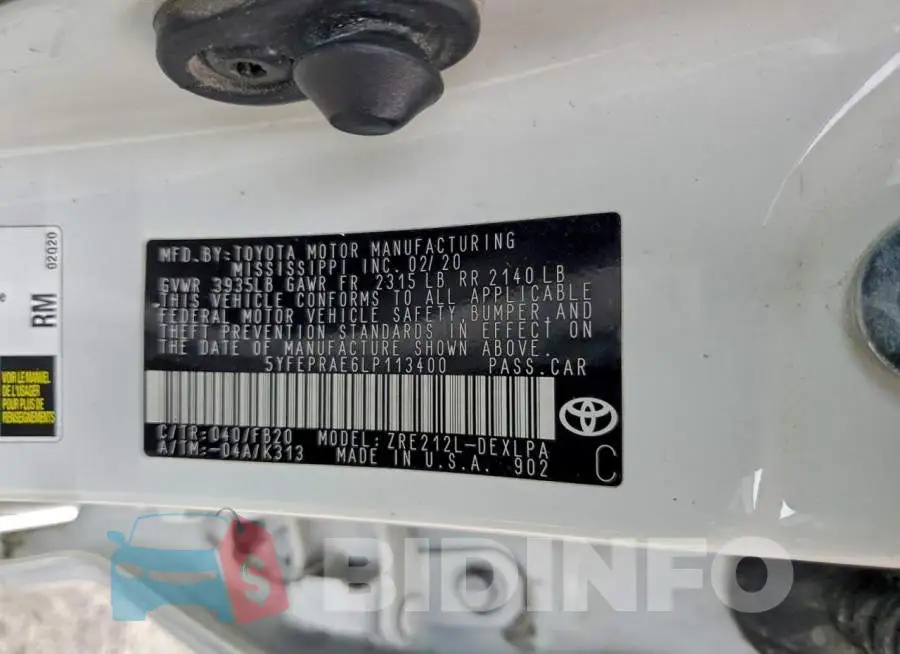 5YFEPRAE6LP113400 Photo# 12