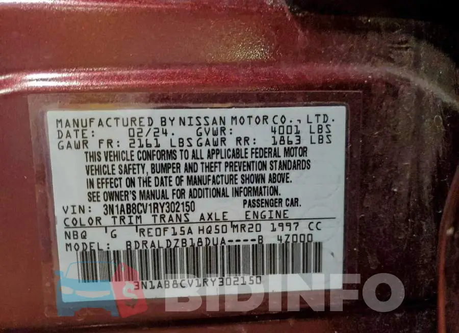 3N1AB8CV1RY302150 Photo# 13