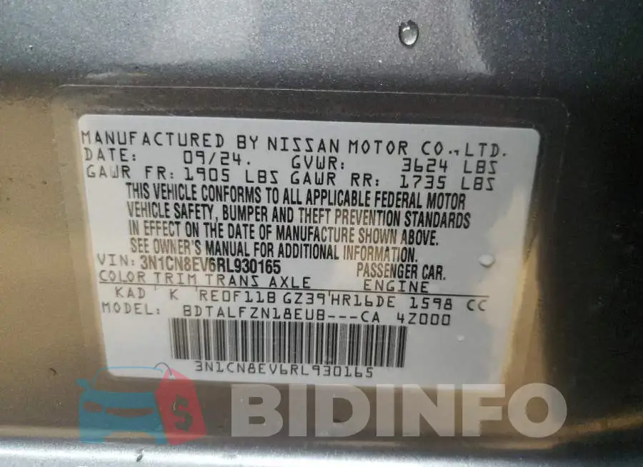 3N1CN8EV6RL930165 Photo# 12
