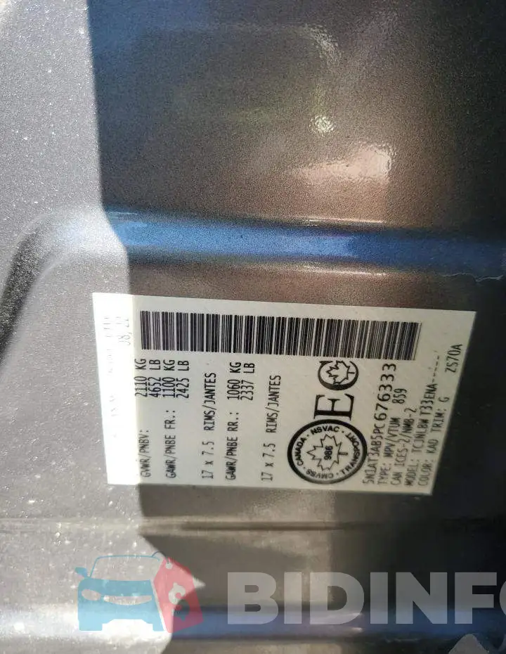 5N1AT3AB5PC676333 Photo# 13