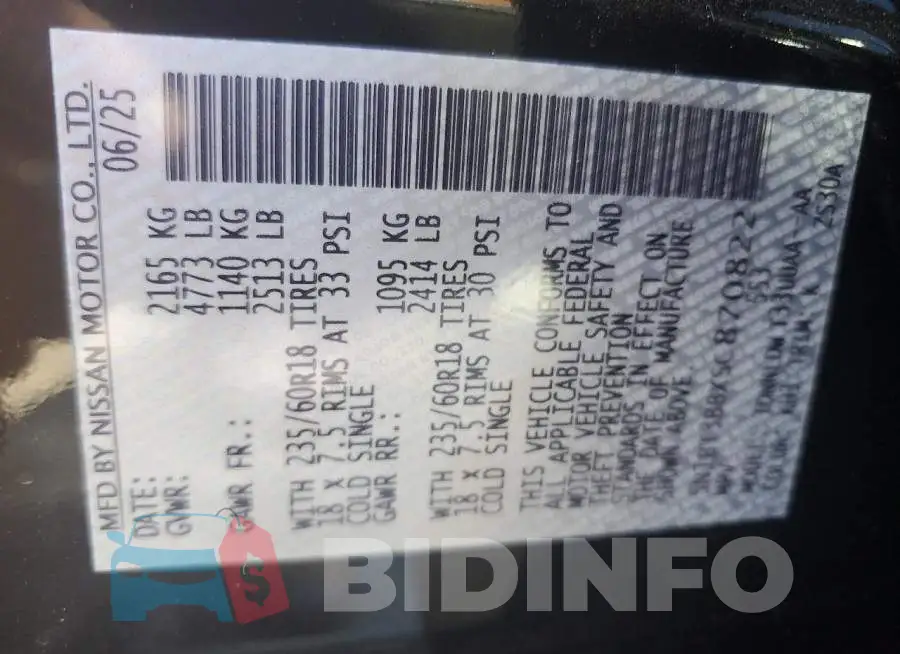 5N1BT3BBXSC870822 Photo# 13