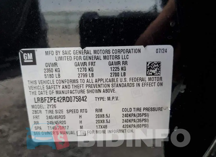 LRBFZPE42RD075842 Photo# 12