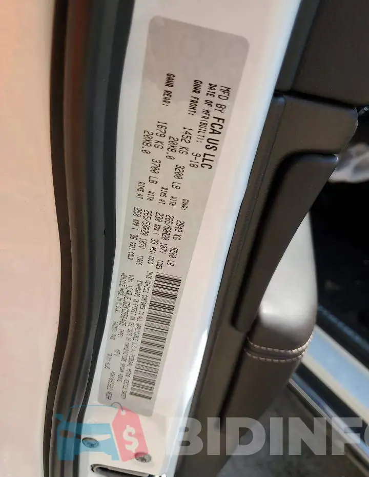 1C4RJEJG2KC556485 Photo# 13