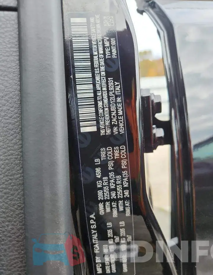ZACNJBD12LPL92931 Photo# 13