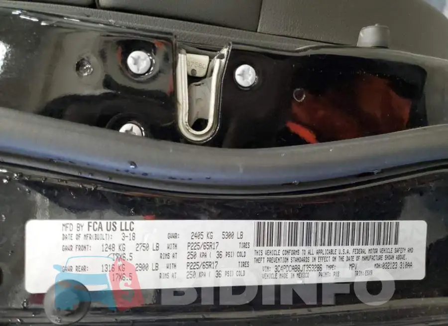 3C4PDCAB8JT353286 Photo# 14