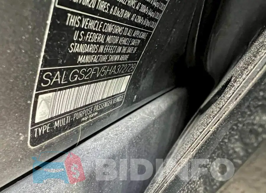 SALGS2FV5HA372729 Photo# 10