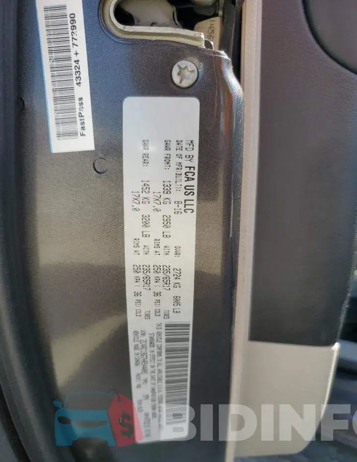 2C4RC1BG7HR544091 Photo# 13