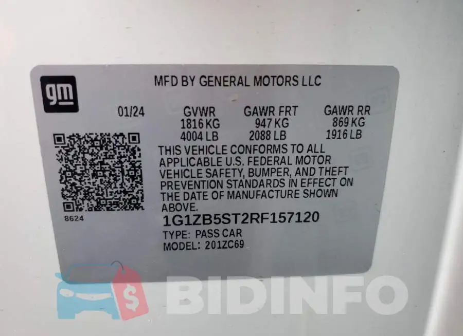 1G1ZB5ST2RF157120 Photo# 13