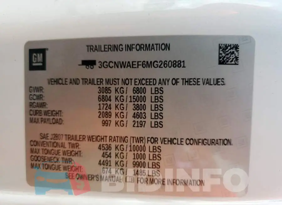 3GCNWAEF6MG260881 Photo# 12