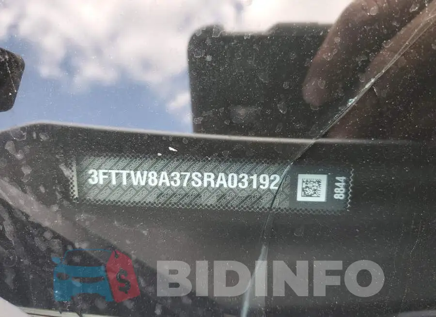 3FTTW8A37SRA03192 Photo# 13