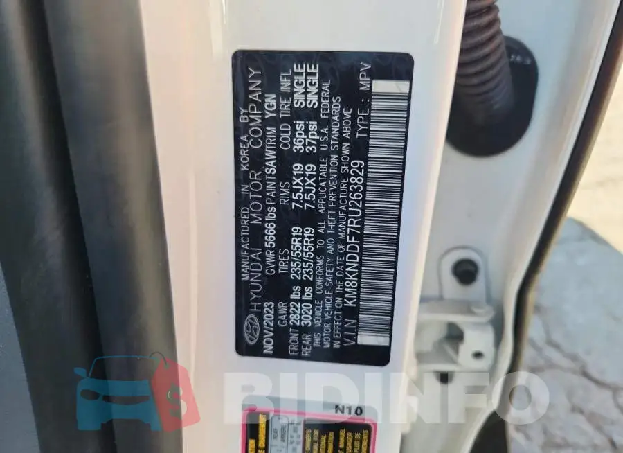 KM8KNDDF7RU263829 Photo# 12