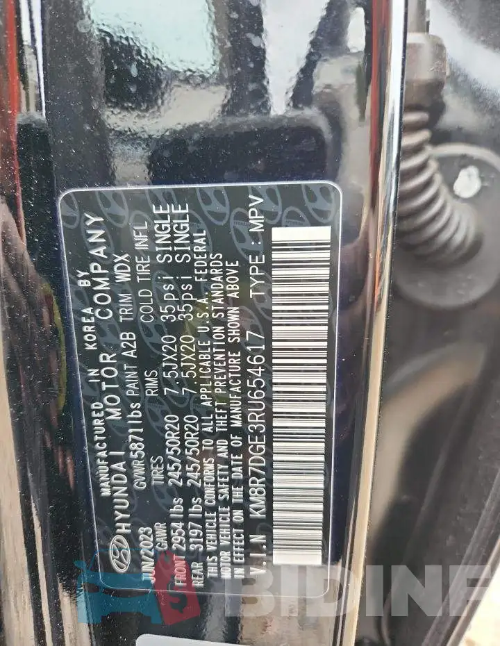 KM8R7DGE3RU654617 Photo# 13