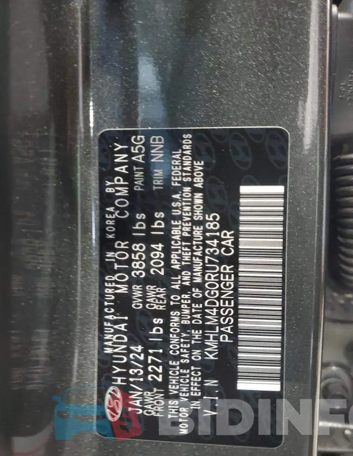 KMHLM4DG0RU734185 Photo# 12