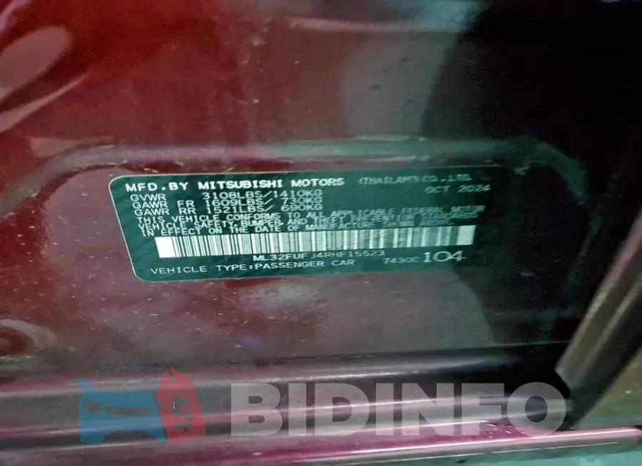 ML32FUFJ4RHF15523 Photo# 12