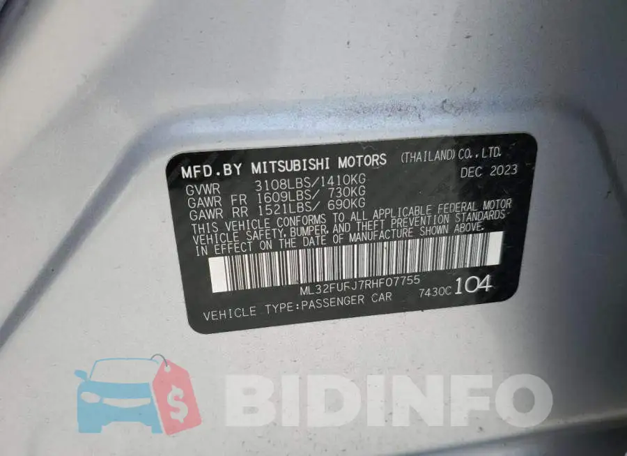 ML32FUFJ7RHF07755 Photo# 12