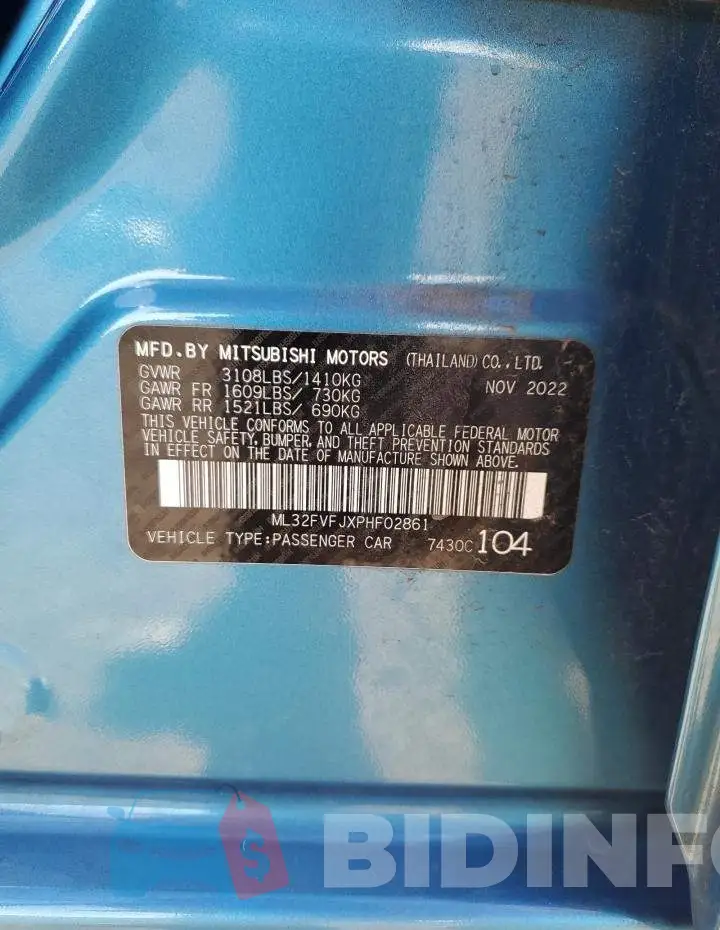 ML32FVFJXPHF02861 Photo# 12