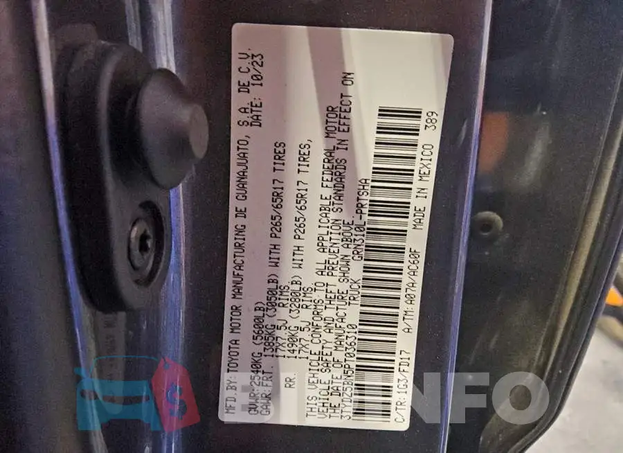 3TYDZ5BN5PT036310 Photo# 12