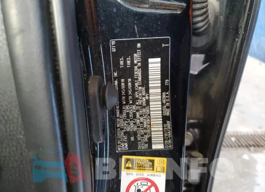 5TDBZRFH0KS710855 Photo# 13