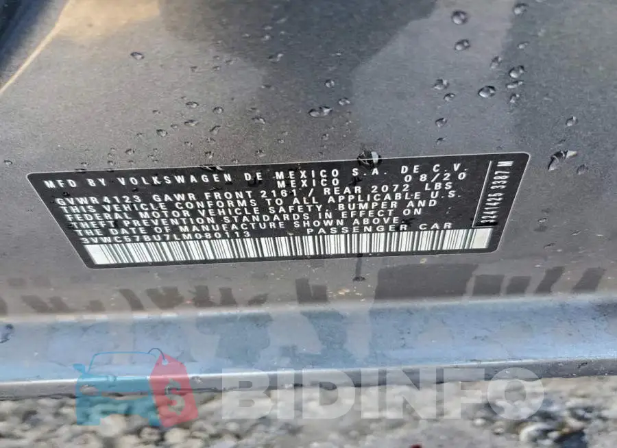 3VWC57BU7LM080113 Photo# 12