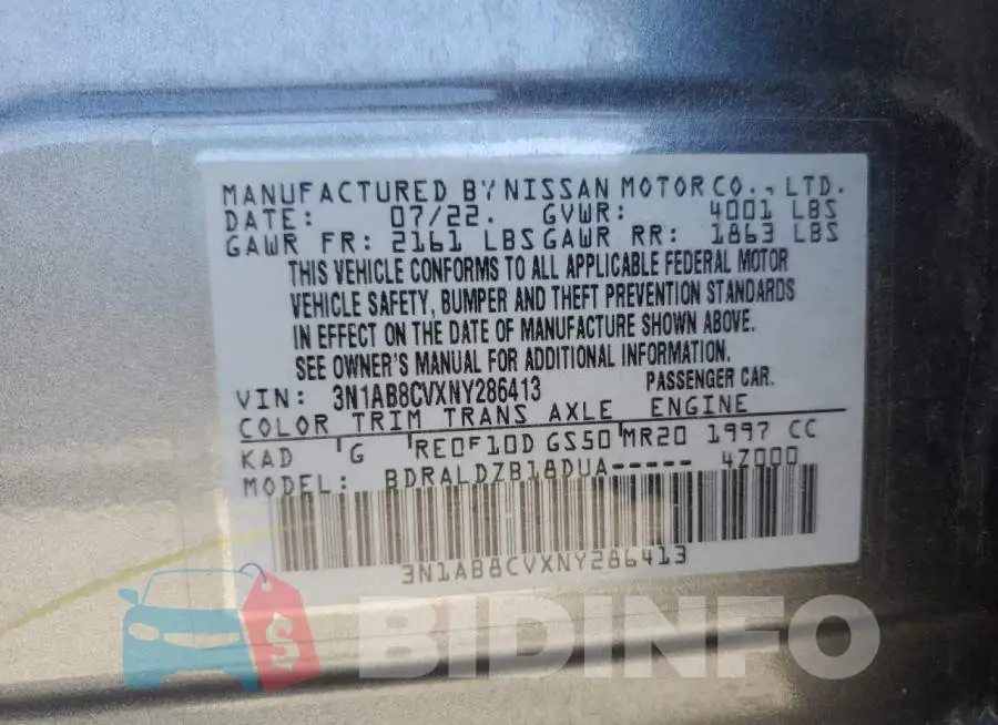 3N1AB8CVXNY286413 Photo# 12