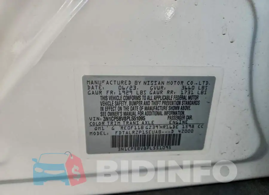 3N1CP5BV8PL551095 Photo# 13