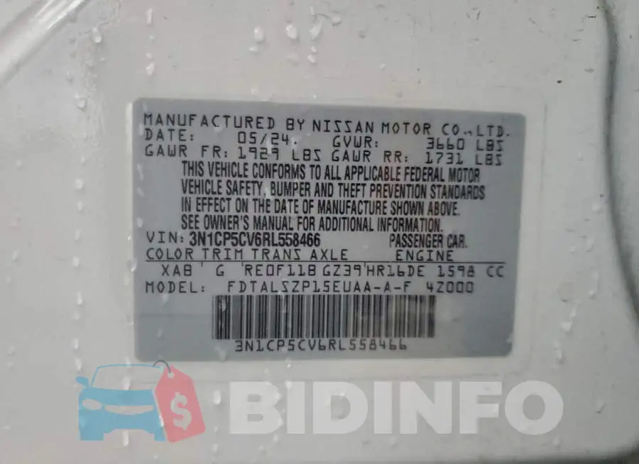 3N1CP5CV6RL558466 Photo# 14