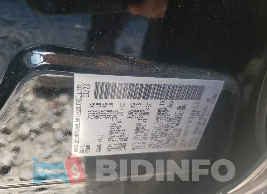 5N1BT3BB7PC938811 Photo# 14