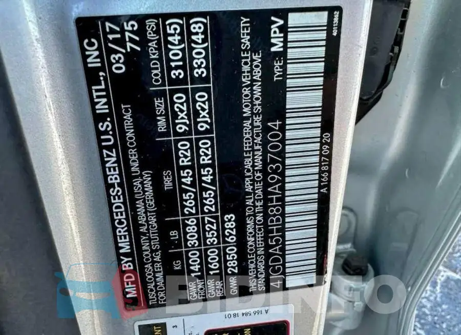 4JGDA5HB8HA937004 Photo# 10