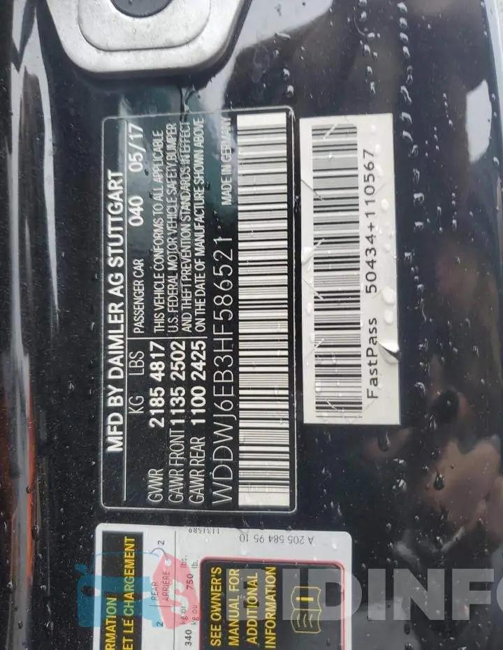 WDDWJ6EB3HF586521 Photo# 12