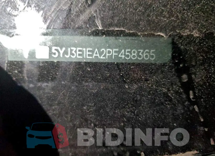5YJ3E1EA2PF458365 Photo# 12