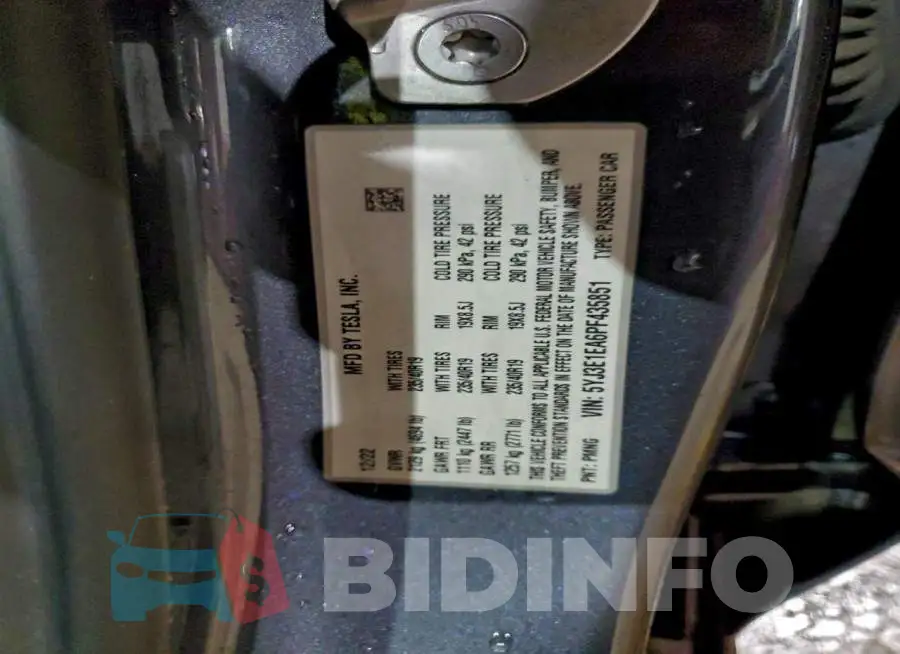 5YJ3E1EA6PF435851 Photo# 12