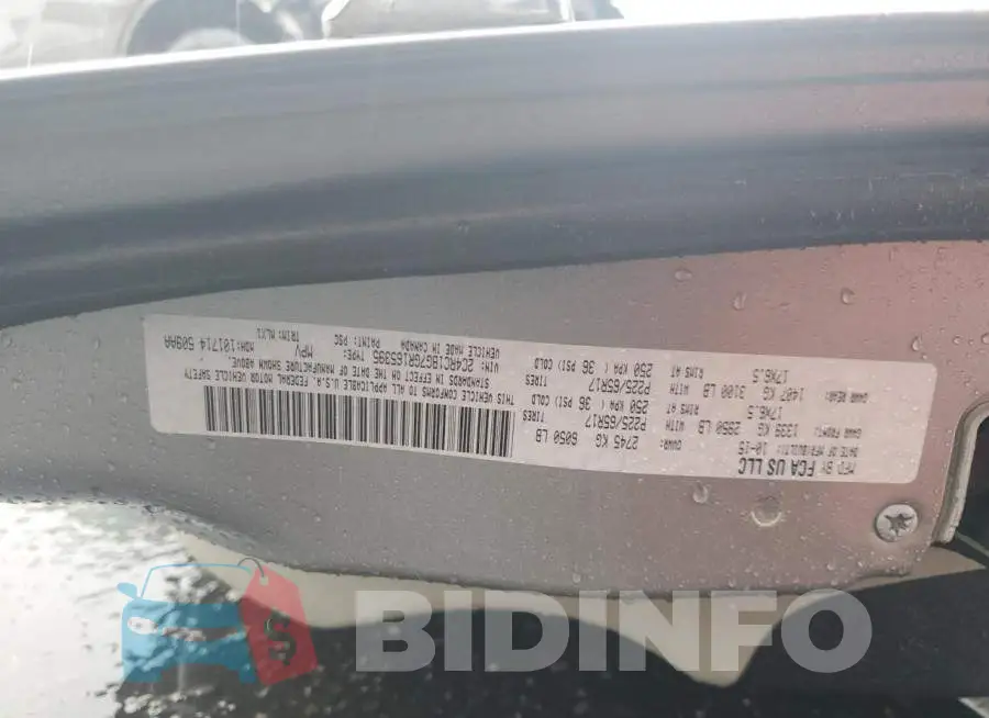 2C4RC1BG7GR165395 Photo# 14