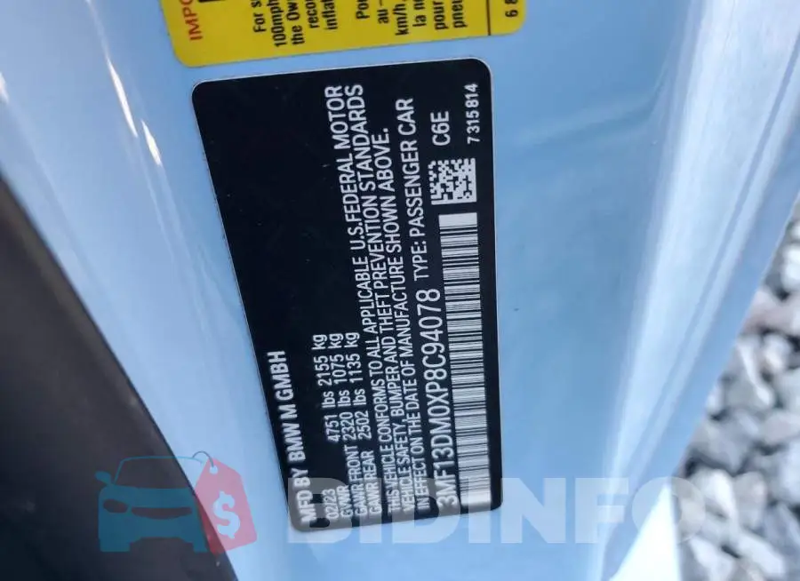 3MF13DM0XP8C94078 Photo# 12