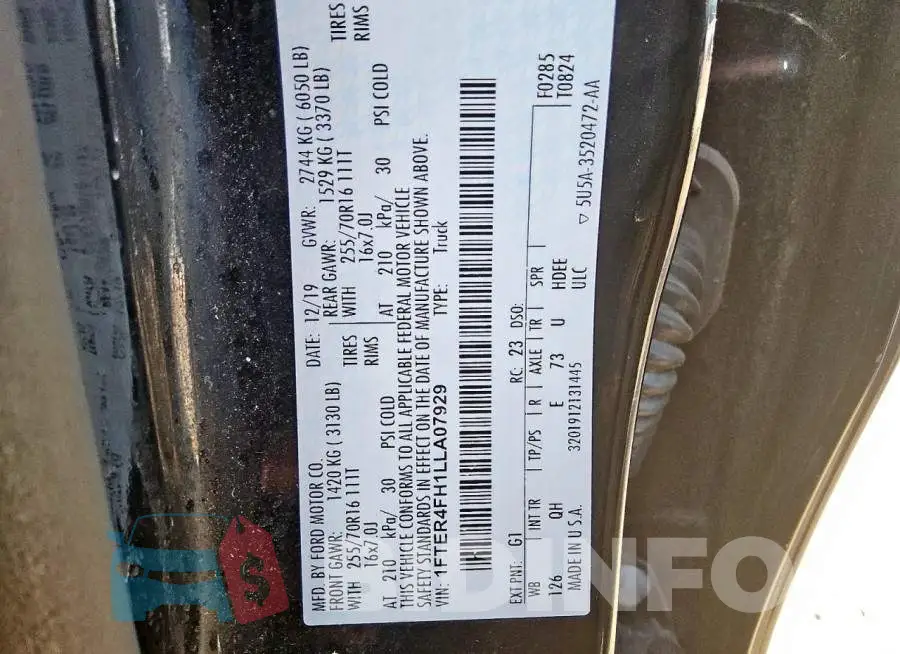 1FTER4FH1LLA07929 Photo# 12