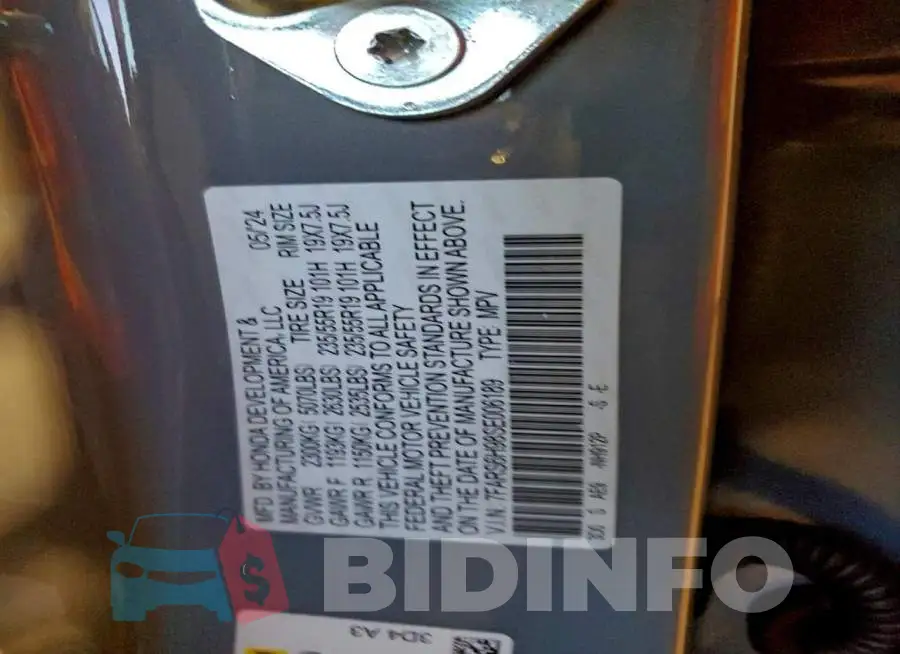 7FARS6H98SE006189 Photo# 14