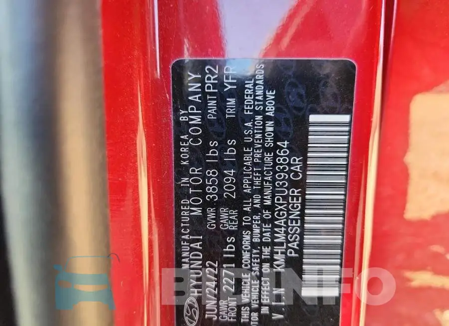 KMHLM4AGXPU393864 Photo# 13